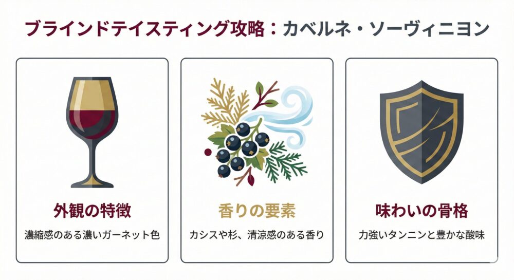 【ソムリエ試験】カベルネ・ソーヴィニヨンを当てる方法と二次試験模範回答