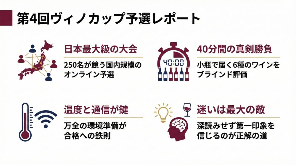 第4回ヴィノテラスブランドテイスティングカップに挑戦した