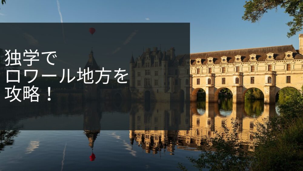 ロワール地方の独学方法を紹介【ソムリエ・ワインエキスパート試験】