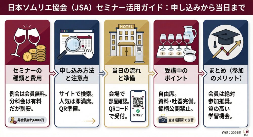 ソムリエ協会のセミナーって？実際に受講したレポート