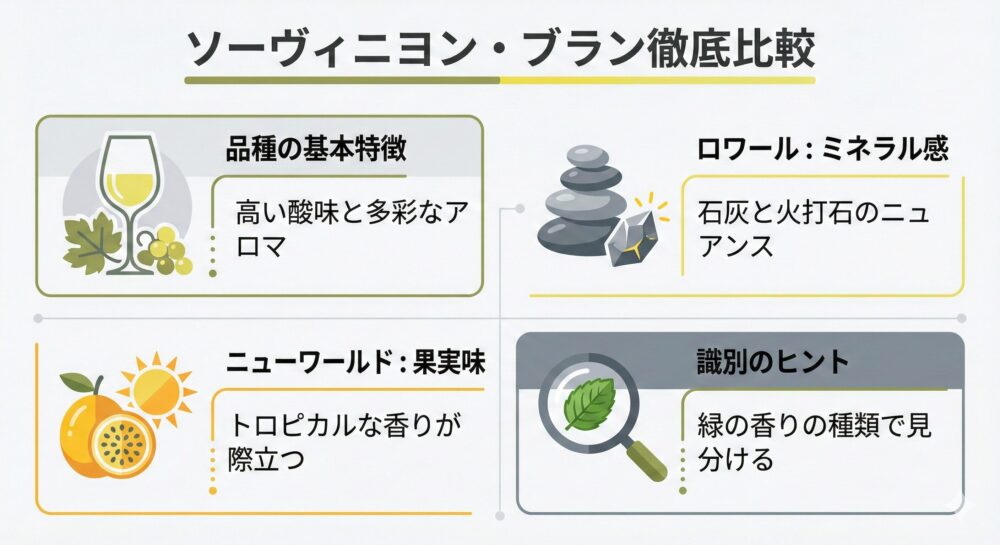 ソーヴィニヨン・ブランの徹底テイスティング！産地別の特徴をまとめてみる。