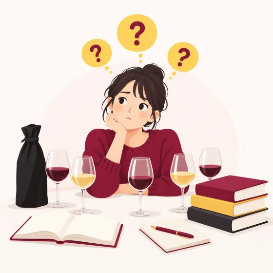 何から練習すればいいか迷う学習者のイラスト