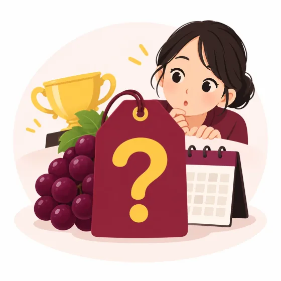 大会の出題傾向が分からず戸惑う学習者のイラスト
